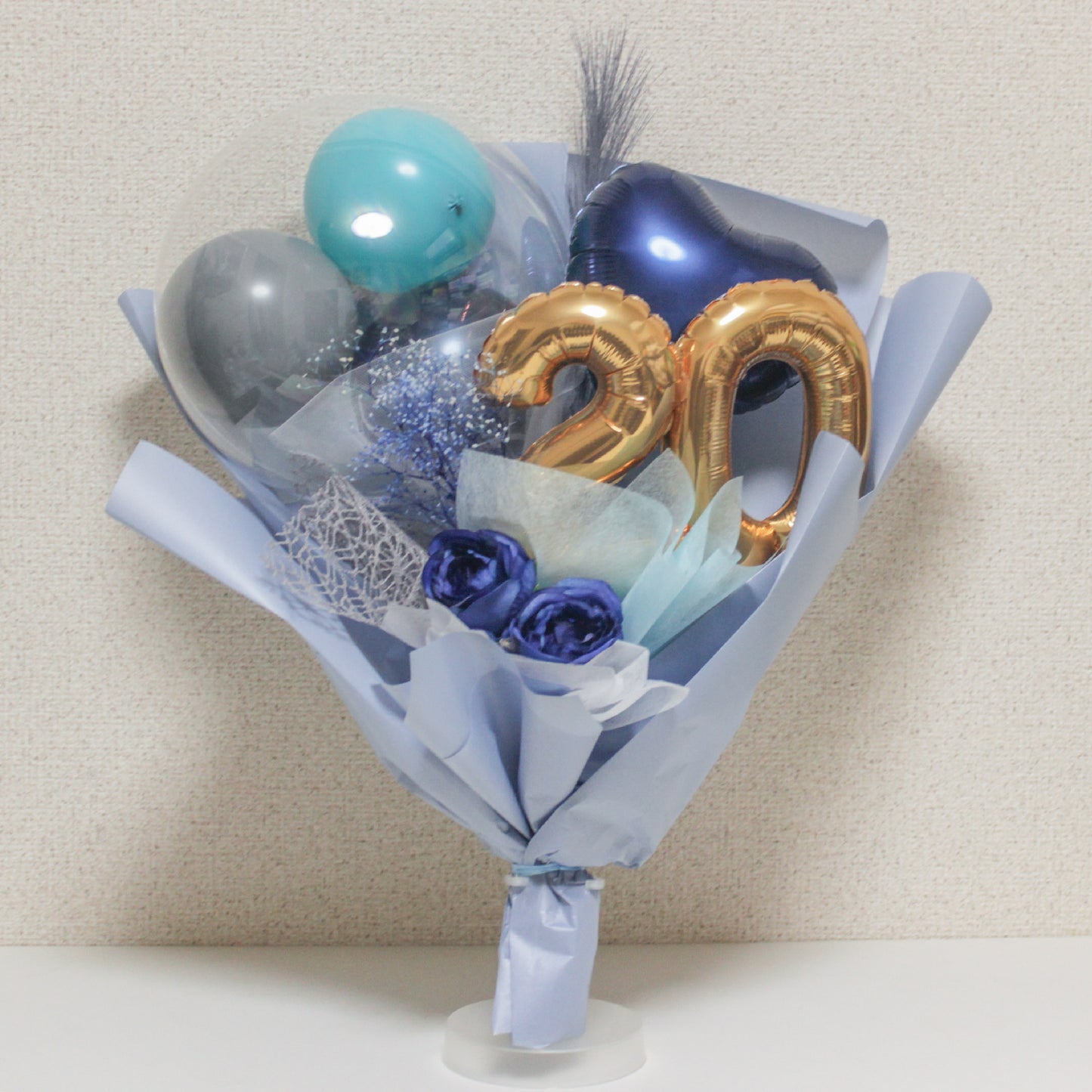 成人式の思い出に。大きなバルーンブーケ