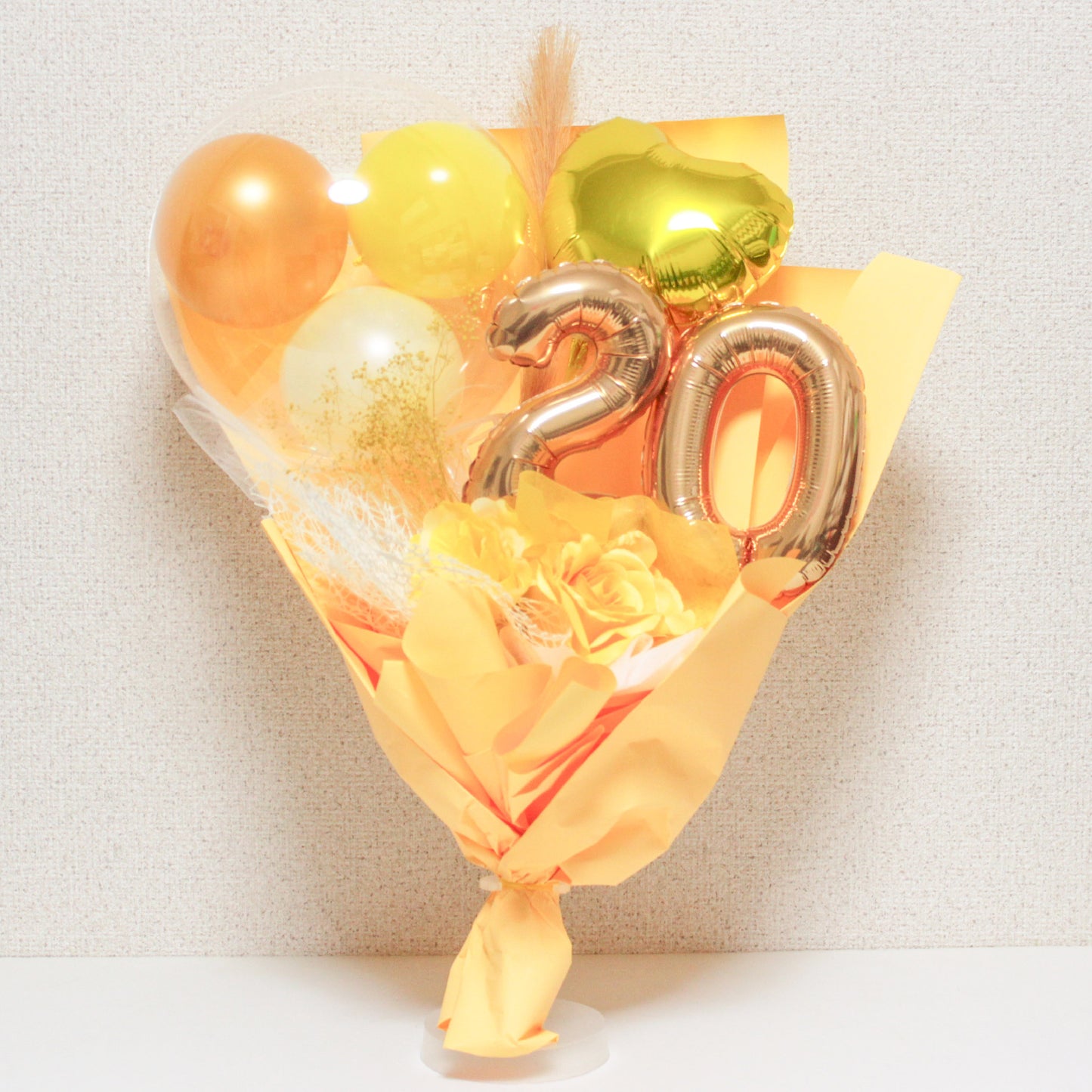 成人式の思い出に。大きなバルーンブーケ