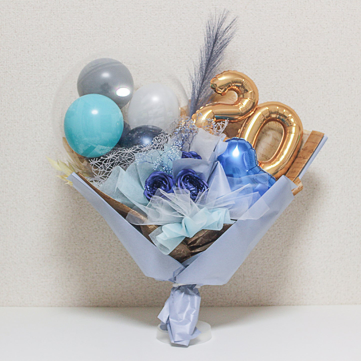 成人式の思い出に。大きなバルーンブーケ