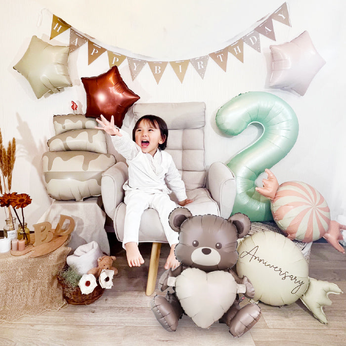 【お誕生日 ハーフバースデイ】おしゃれに可愛く部屋を飾り付けるバルーン goods-aset