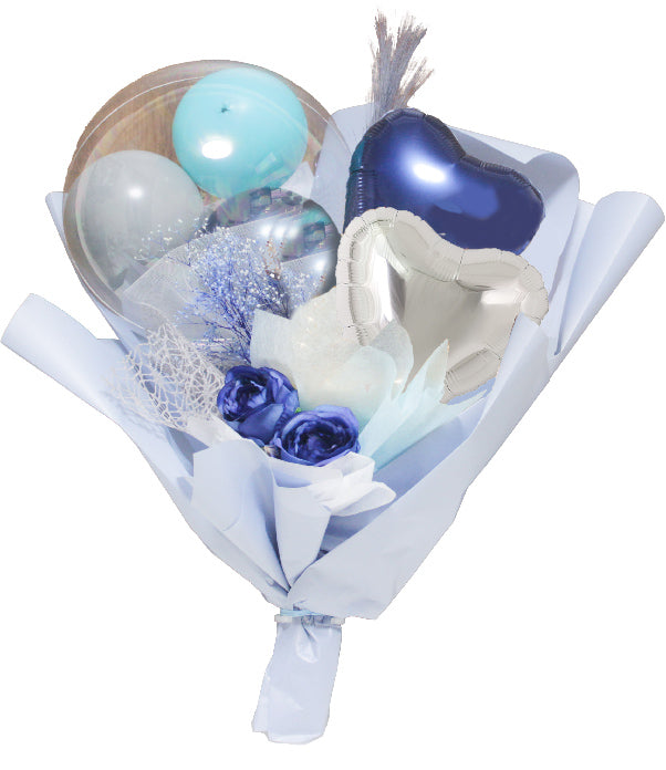 卒業式の思い出に。大きなバルーンブーケ