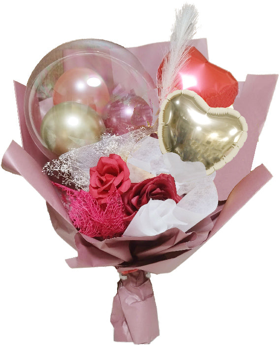 卒業式の思い出に。大きなバルーンブーケ