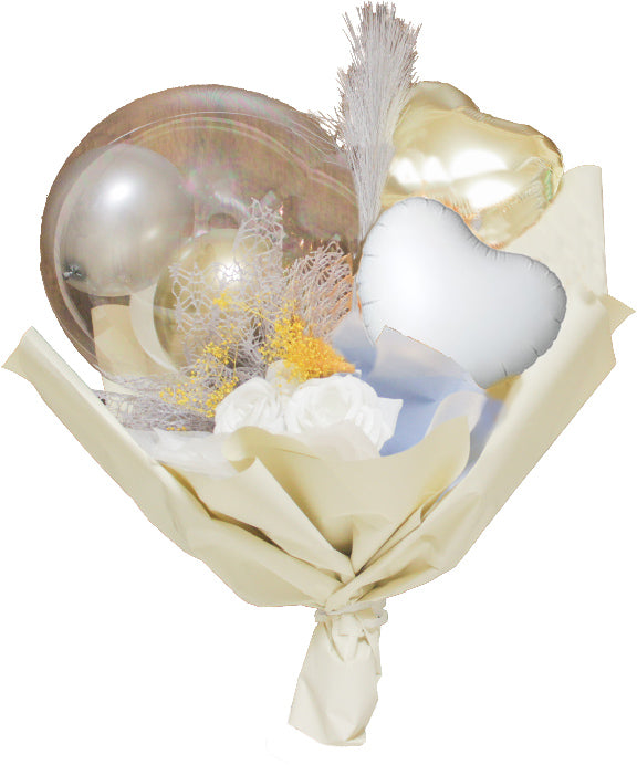 卒業式の思い出に。大きなバルーンブーケ