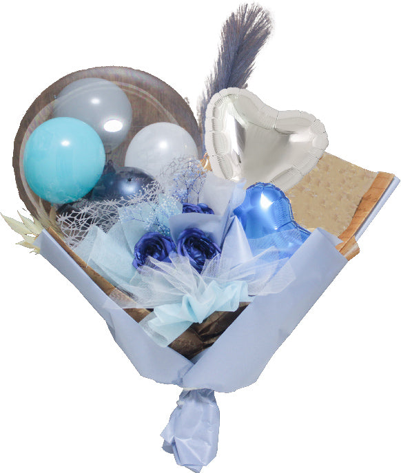 卒業式の思い出に。大きなバルーンブーケ