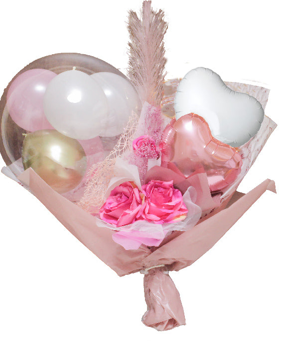 卒業式の思い出に。大きなバルーンブーケ