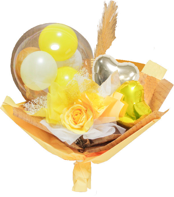 卒業式の思い出に。大きなバルーンブーケ