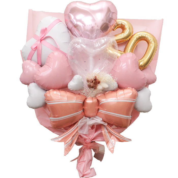 【新作】2025年度成人式用バルーン 大きなブーケタイプ