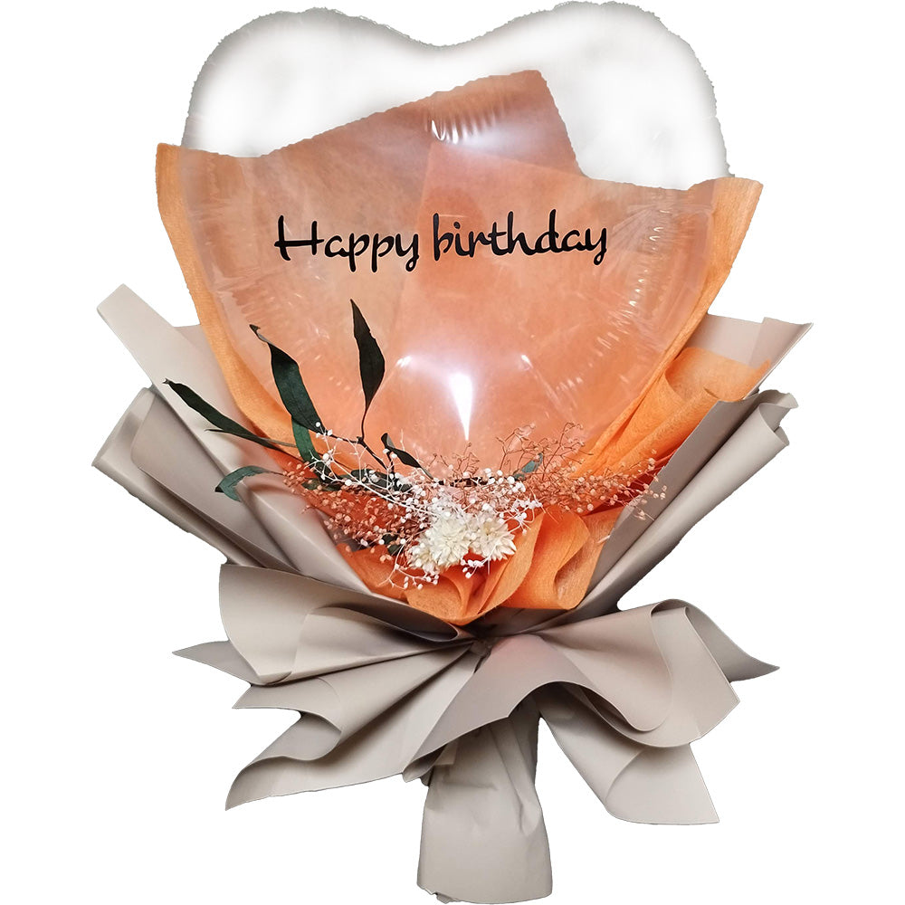 ニュアンスカラーデザイン バルーンアレンジメント bqt8030