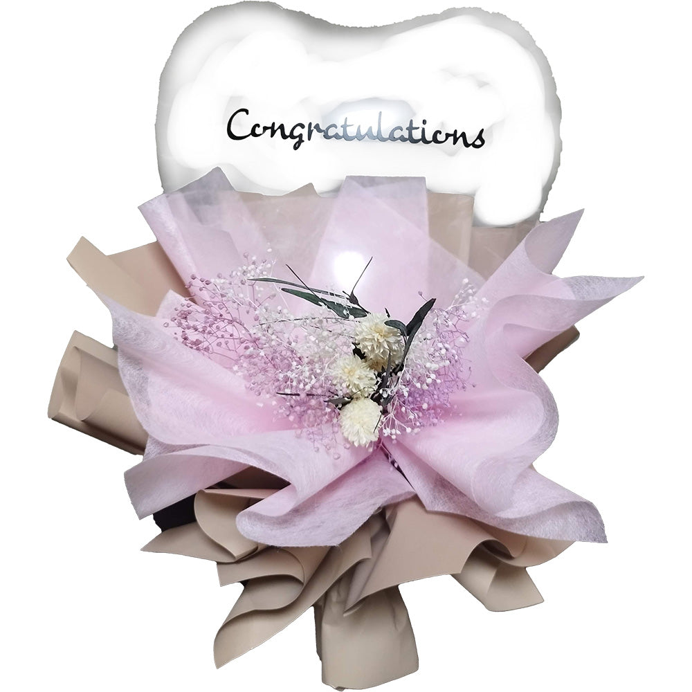 ニュアンスカラーデザイン バルーンアレンジメント bqt8030