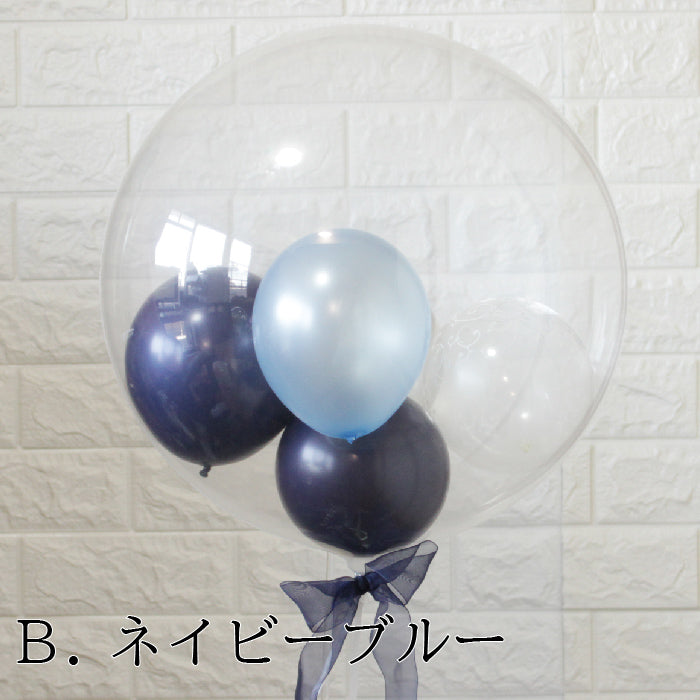 浮かせてお届け!バブルバルーン