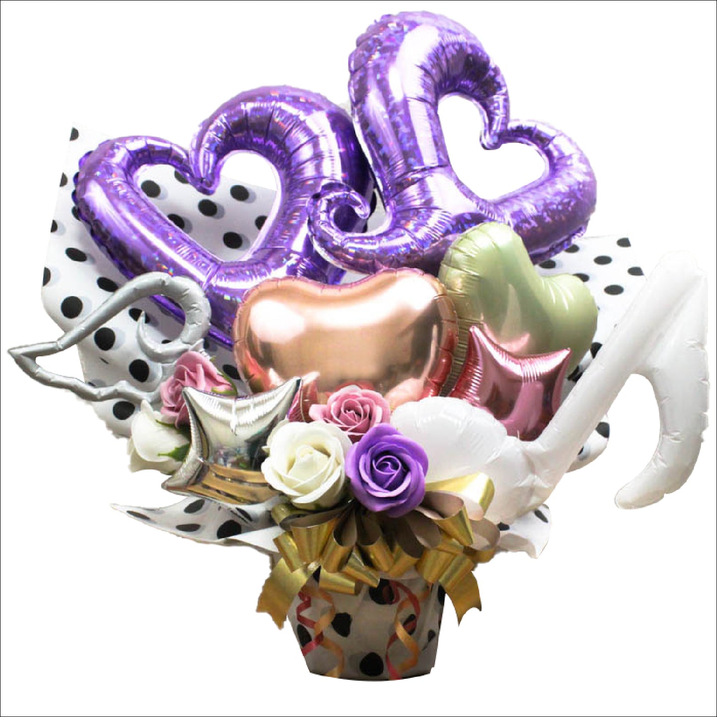 カラーが選べるアレンジ♪結婚式や誕生日開店祝いに大人気のアレンジです cheart1201