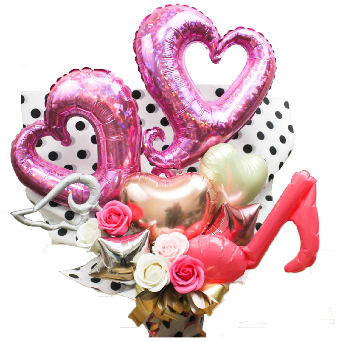 カラーが選べるアレンジ♪結婚式や誕生日開店祝いに大人気のアレンジです cheart1201