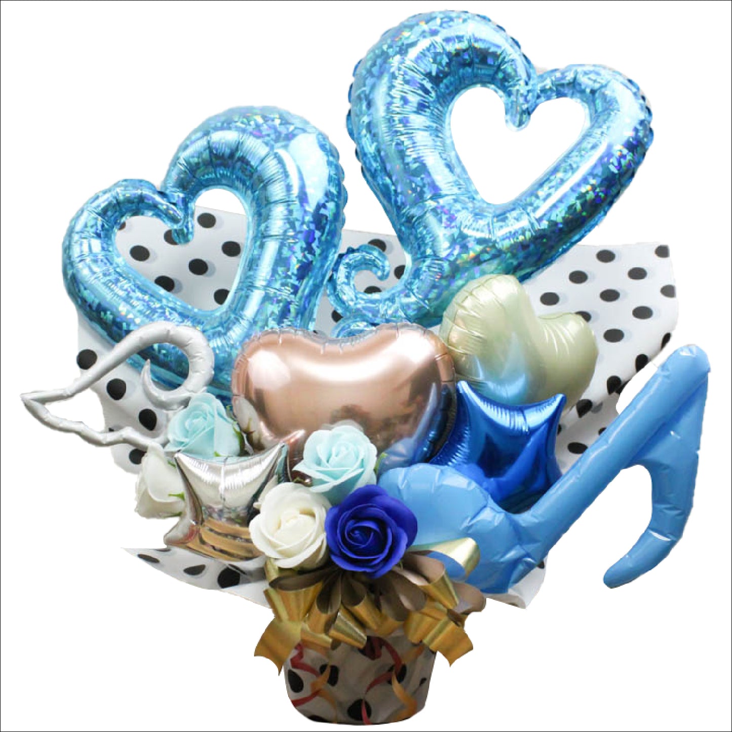 カラーが選べるアレンジ♪結婚式や誕生日開店祝いに大人気のアレンジです cheart1201