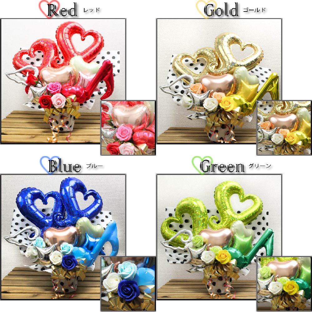 カラーが選べるアレンジ♪結婚式や誕生日開店祝いに大人気のアレンジです cheart1201