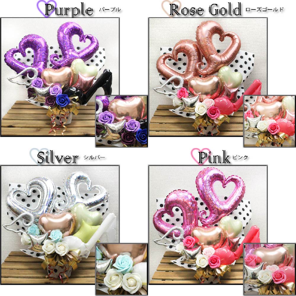 カラーが選べるアレンジ♪結婚式や誕生日開店祝いに大人気のアレンジです cheart1201