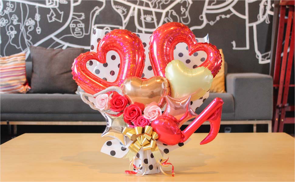 カラーが選べるアレンジ♪結婚式や誕生日開店祝いに大人気のアレンジです cheart1201