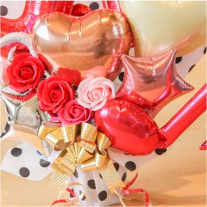 カラーが選べるアレンジ♪結婚式や誕生日開店祝いに大人気のアレンジです cheart1201