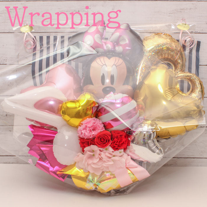 ミニーのバルーンアレンジ♪結婚式や誕生日開店祝いに大人気のアレンジです miney1221