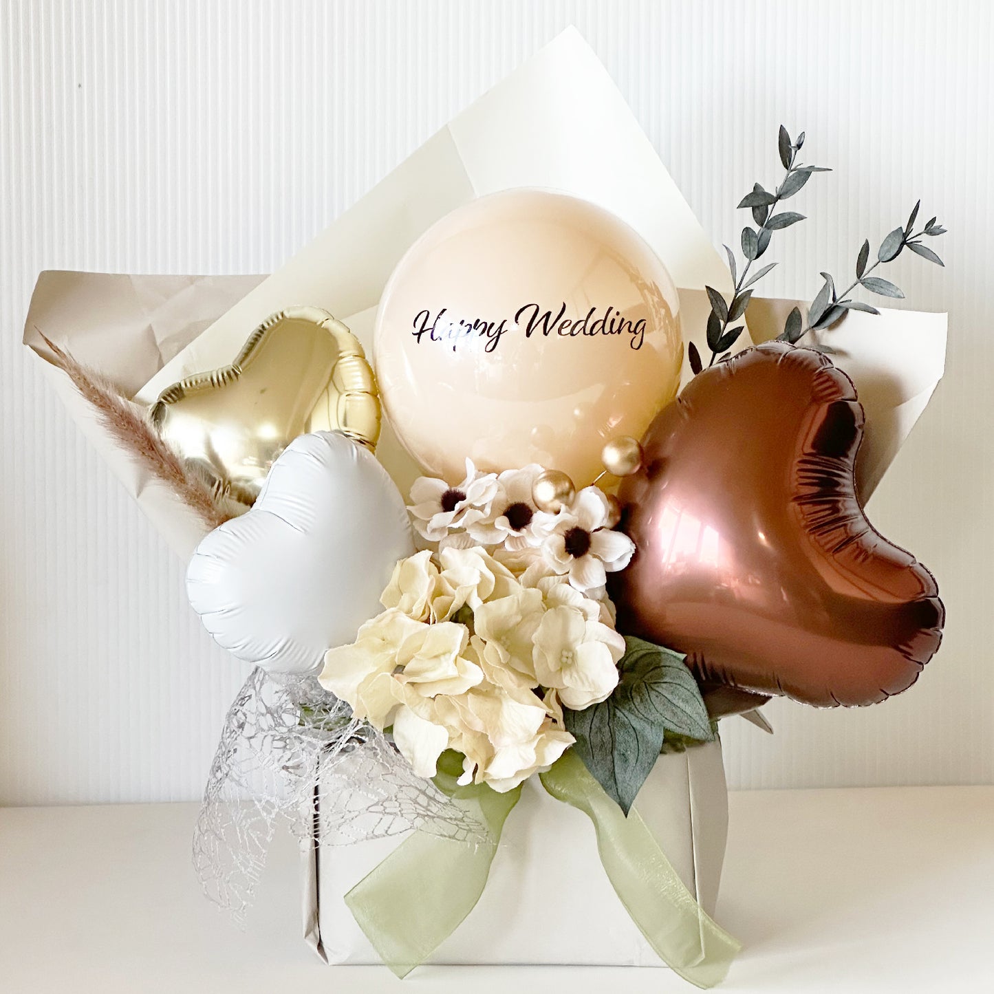 ニュアンスカラーデザイン バルーンアレンジメント nuance8025