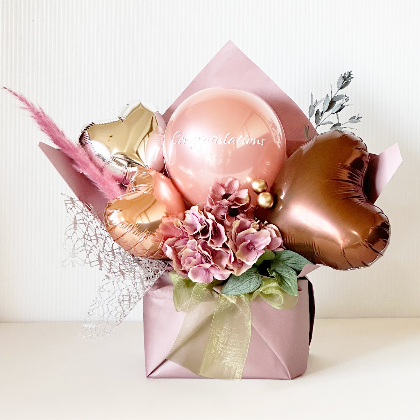 ニュアンスカラーデザイン バルーンアレンジメント nuance8025