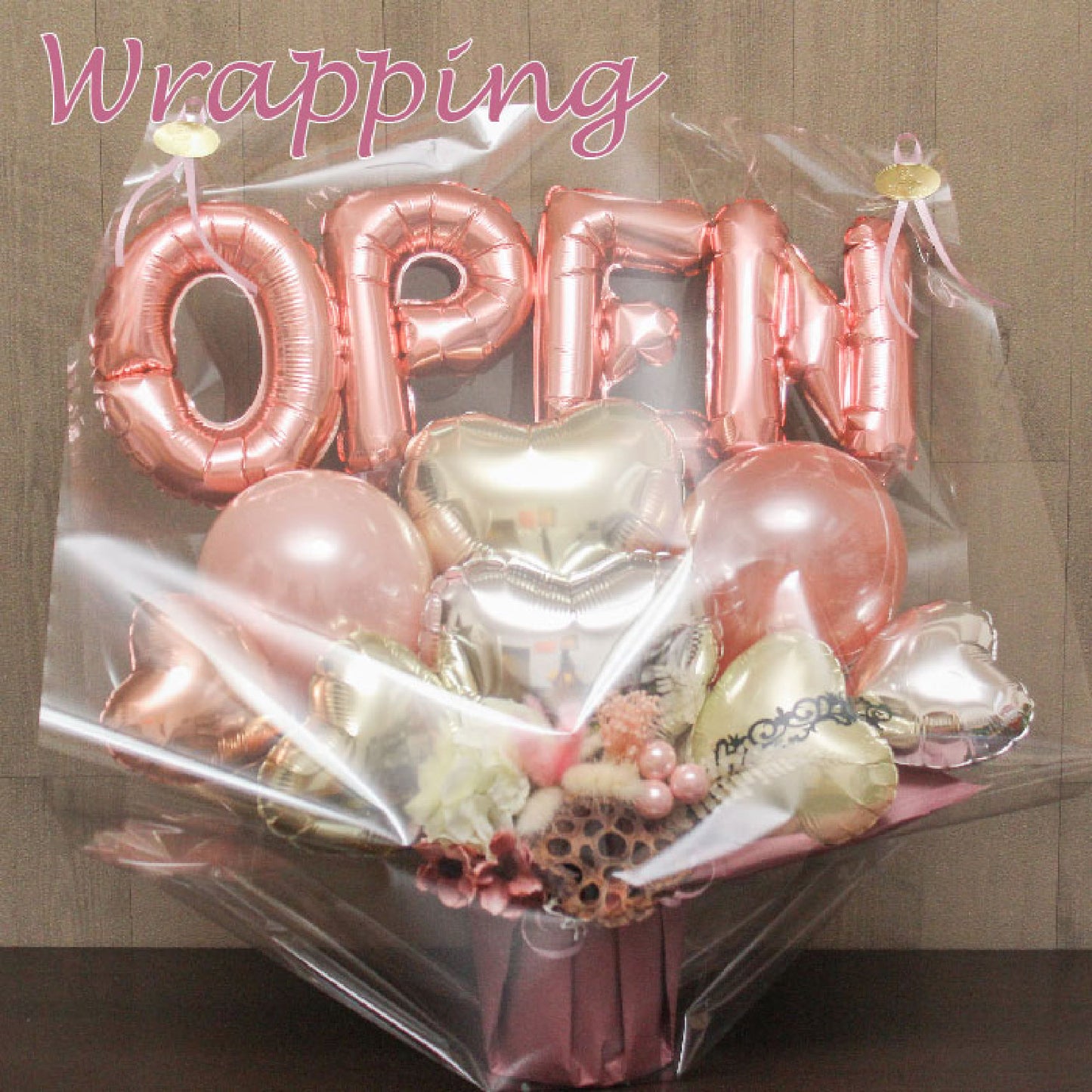 ニュアンスカラーの開店祝いに大人気のアレンジです nuanceop1239