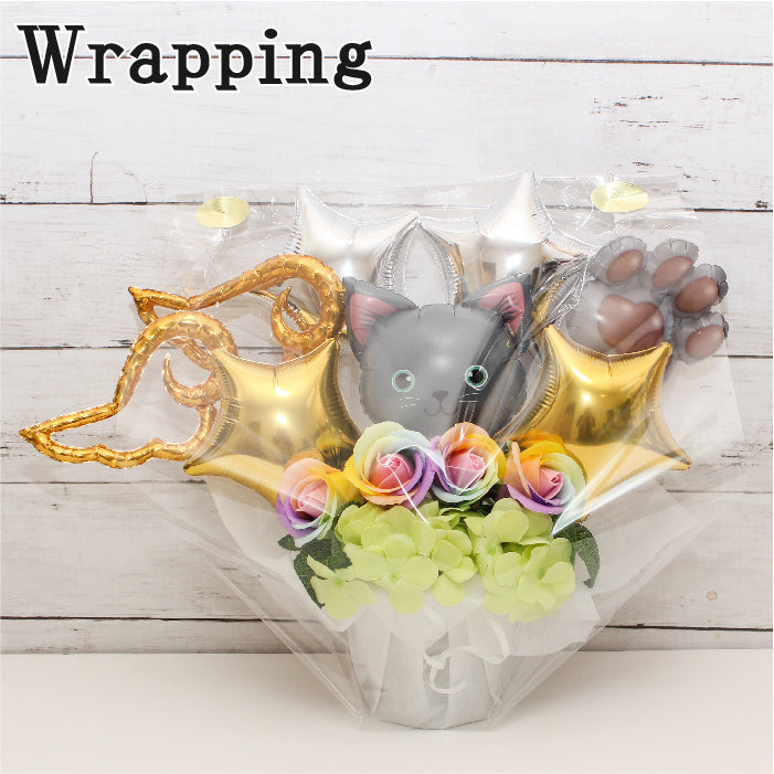 お好きなワンコが選べるバルーンアレンジです!大事なワンコの誕生日やご供養にもおすすめです pet8022